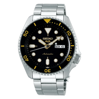 Seiko 5 Sports Automatic – Black and Gold SRPD57K1