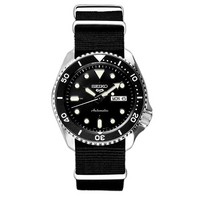 Seiko 5 Sports SKX Black NATO Automatic 42.5mm SRPD89