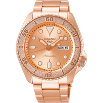 Seiko 5 Sports SKX - “All Rose Gold” Automatic 42.5mm SRPE72K1