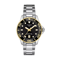 Tissot Seastar 1000 36 mm Black and Gold T120.210.21.051.00