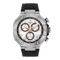 Tissot T-Race Chronograph White and Black 45mm T141.417.17.011.00