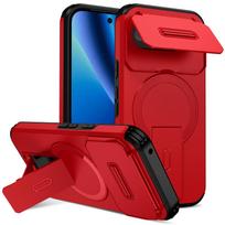Armor Funda Phone Case for Google Pixel 8 9 9A 10 10A Pro XL Slide Camera Lens Protector Coque Magnetic Wireless Charging Cover Google Pixel 10 Pro XL blue