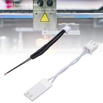 60W 3D Printer Ceramic Heater Thermistor Wire Set Replacement for Centauri Carbon Heating Rod Thermistor Set gray