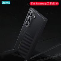Benks Case For Samsung Z Fold 6 Kevlar Carbon Fibre Back Cover Shell Kevlar&For SAM Z FOLD6 black