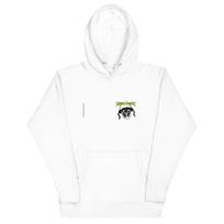 Megadeth - Vic Stamp Hoodie Sweatshirt White New XL white