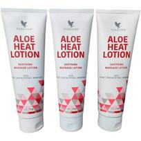 3 vnt. Forever Living Aloe HEAT LOSJONAS (3x4oz) Raminantis masažinis losjonas NEMOKAMAS PRISTATYMAS