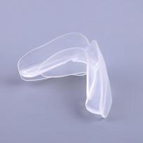 Export-Only Anti-Grinding & Snoring TPE Mouthguard with Silicone Holder gray