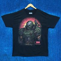 Doom The Dark Ages Game Cover Art Doom Slayer Poster Tee XL Unisex T-Shirt S black