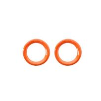 Car Front Fog Light Lamp Decoration Ring Cover for Jeep Renegade    2022 Lamp Hoods Styling Exterior oranžinė