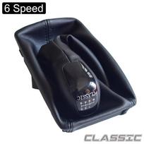 Automobilio vadovas 6 greičių pavarų perjungimo rankenėlė lygio rankenėlė su odiniu bagažinės dangteliu Mercedes Benz E Class W211 S211 2002-2009 m. ELEGANCE-6 Speed gray