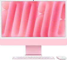 Kompiuteris Apple iMac 24 M4 / 16GB / 256GB / 10R GPU / Pink (MWV43ZE/A) | MWV43ZE/A | 195949598326