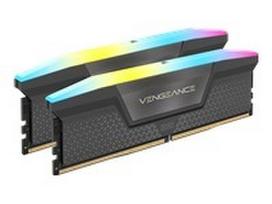 CORSAIR VENGEANCE RGB DDR5 32GB 2x16GB DDR5 6000 CL38-48-48-96 1.35V Intel XMP  and  AMD EXPO - GREY