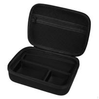 Trimmer Case Grooming Tool Contoured Compartments Organizer Bag black