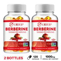 GREVIP - 1000 mg Berberine Hydrochloride - Gut Health 120*2