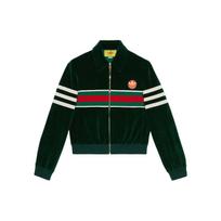 GUCCI X Adidas Zip Jacket 691782-XJEKT-3229 S žalia