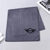 New Microfiber Car Interior Wash Towel Cleaning Drying Cloth For BMW Mini Cooper Countryman Clubman R55 R56 R60 sticker Decal gray