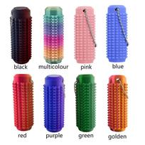 Pain Stim Fidgeting Toys Reduce Stress Roller For Adults Spiky Fidgeting Keychain For Stress Sensory Toys Novelty Gifts For Friends blue
