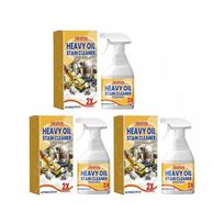 (3pcs)Heavy Duty Oil Stain Cleaner Spray - All-Purpose Foaming Degreaser for Kitchen, Bathroom & Sink Stains