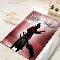 Bloodborne Carpet Rug for Living Room Bedroom Home Sofa Decoration,Kids play Non-slip Floor Mat 40x60cm( 15x23in ) black