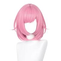 Ootori Emu Cosplay Perukas Anime Project Sekai Colorful Stage! Emu Trumpi Rožiniai Karščiui Atsparūs Sintetiniai Perukai pink