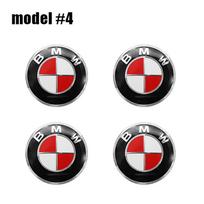 2026 Hot 4Pcs 56mm 60mm 65mm Car Wheel Tire Center Emblem Decal For BMW M E90 E60 E46 E39 F10 E87 X3 X4 X1 G30 G20 Cover Hub Caps Sticker WB9 56mm Sticker gray