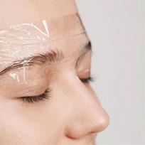 1 ritinys Microblading Tatuiruočių Skaidri Plastikinė Plėvelė Konservavimo Plėvelė Nuolatiniam Makiažui Tatuiruotė Antakių Tatuiruočių Priedai beige