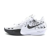 Nike G.T. Cut 3 Dark Night Echo Cushioning Abrasion Resistant Support Low top Basketball Shoes Unisex Black White DV2918-102(Team - ) 44 balta