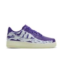 Nike Air Force 1 Low 'Purple Skeleton' (Unisex) Court Purple / Court Purple / White Skateboard Shoes CU8067 500 44.0 gray