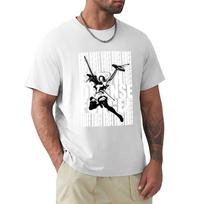 Earth Defense Force Edf Wing Diver Class Tshirt Basic Solid Color Short Sleeve Cotton Top 4XL black