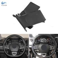 Skirtas Renault Megane 4 Kadjar Koleos Talisman Scenic 2016 2017 automobilio vairo dangtelis juodas perforuotos odos vidus gray