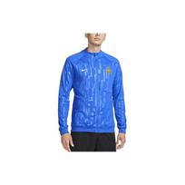 Nike Inter Milan Academy Pro Logo Embroidered Print Pattern Football Jacket Men Jacket Blue DV5048-408 M blue