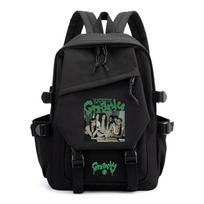 Kids Unisex KATSEYE Printed Backpack Student School Waterproof Multi-purpose Bag black