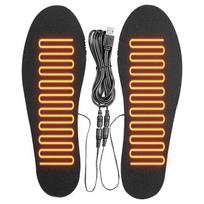 2026 Electric Foot Warmer Insoles USB Heated Foot Warming Pad Mat Winter Outdoor Sports Heating Insoles Cuttable for Men Women juoda