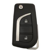 Beraktės atrakinimo nuotolinio valdymo pultelis automobiliui, raktų pakabukui 433MHz H (8A) Mikroschema 89070-0KB40 BA2T 1 white