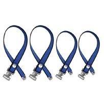 Practical Secure Stilts Leg Straps Set Hardware Buckles Professional Performers Projects Sturdy Nylon Construction 1 beige