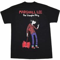 Adventure Time Marshall Lee Vampire King TShirt New SpringSummer Arrivals Regular Fit Casual 2XL brown