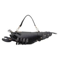 Cute lobster handbag fashion rivet shoulder bag for women Korean version women's single shoulder crossbody bag One Size juoda