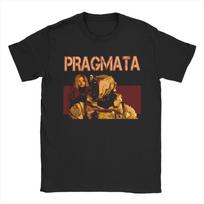 Game Pragmata T-shirt Men and Women Summer Cotton Y2K Clothing Fashion Round Neck Short Sleeved Tee 3XL gray