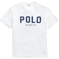 Polo Ralph Lauren SS23 Letter Logo Printed Crew Neck Short Sleeve T-Shirt Men Tops White 710852249-002 L blue