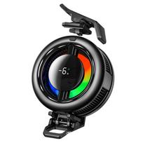 Magnetic Wireless Phone and Tablet Cooler with Charging - Gaming Edition black