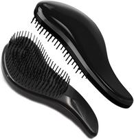 INOVERA (LABEL) Detangling Hair Brush for Women, Men, Adults - Detangler Hairbrushes - Knots Tangles Removal Brushes - Dry, Wet, Curly Hairs Comb (B black
