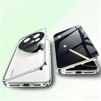 Anti Peeping Case for Xiaomi 15 14 Ultra, Double Sided Tempered Glass,Metal Frame with Lens Protector Phone Bumpers for Xiaomi 15 Ultra juoda