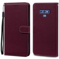 Note 9 dėklas Samsung Galaxy Note 9 dėklas N960F N960 piniginės odinis atverčiamas dėklas Samsung Note9 dėklas knygelės viršelis Coque Fundas For Samsung Note 9 black
