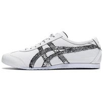 Onitsuka Tiger Mexico 66 Running Shoes White/Black/Slivery 1183A945-100 36 white