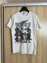 2000s Final Fantasy VII 7 Anime Game Sony Playstation T Shirt Mens Size M - L Unisex T-Shirt L black