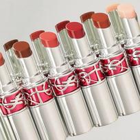 Yves Saint Laurent Rouge Volupté Candy Glaze Lipstick Balm Lip Glow 4 Nude Pleasure 3.2g 1 pcs gray