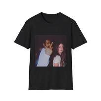 Asap Rocky Lana Del Rey, Vintažiniai marškinėliai, Retro marškinėliai, Rap prekių ženklas, Hip Hop atlikėjas XXL gray
