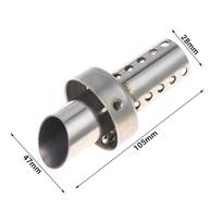 47MM Nuimamas DB Killeris Motociklo Išmetimo Duslintuvui Lengvas Dizainas Motociklo Tiuningavimo Dalys gray