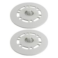 1/2 šluotos laikiklio pakeitimo rinkinys Mijia 2/1S/2S/3S/2Pro/S10/S20/X20 robotiniams dulkių siurbliams 1 gray