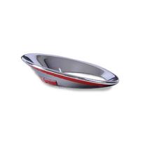 CITALL 2vnt ABS chromo galiniai galiniai rūko žibintai žibinto dangtelio formavimo rėmo žiedo apdaila, skirta Nissan Qashqai 2007 2008 2009 2010 2011 m. gray
